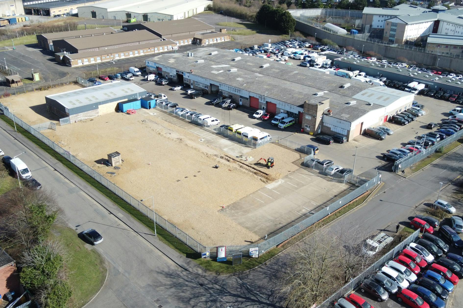 Saville Rd, Peterborough to rent Aerial- Image 1 of 7