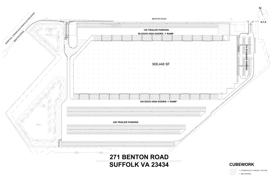 271 Benton Road, Suffolk, VA for rent - Site Plan - Image 3 of 3