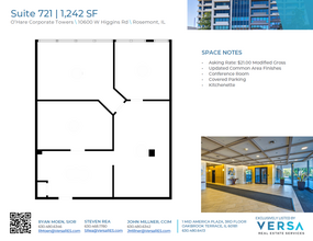 10600 W Higgins Rd, Rosemont, IL for rent Floor Plan- Image 1 of 2