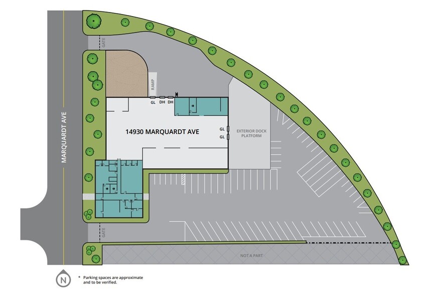 14930 Marquardt Ave, Santa Fe Springs, CA for sale - Site Plan - Image 2 of 2