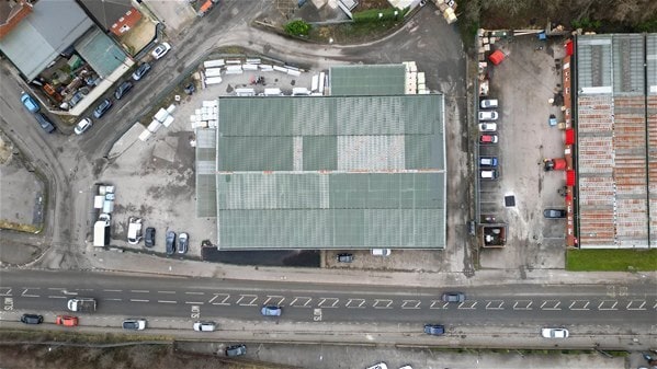 R Hicks & Sons, Brimington Rd N, Chesterfield to rent - Aerial - Image 3 of 3