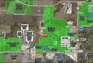 3500 South Dallas Pky, Celina, TX - AERIAL  map view - Image1