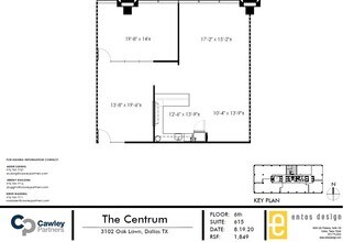 3102 Oak Lawn Ave, Dallas, TX for rent Floor Plan- Image 1 of 6