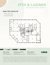 1675 Larimer St, Denver, CO for rent Floor Plan- Image 2 of 2