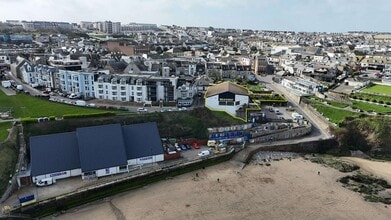 The Crescent, Newquay, CON - Aerial map view