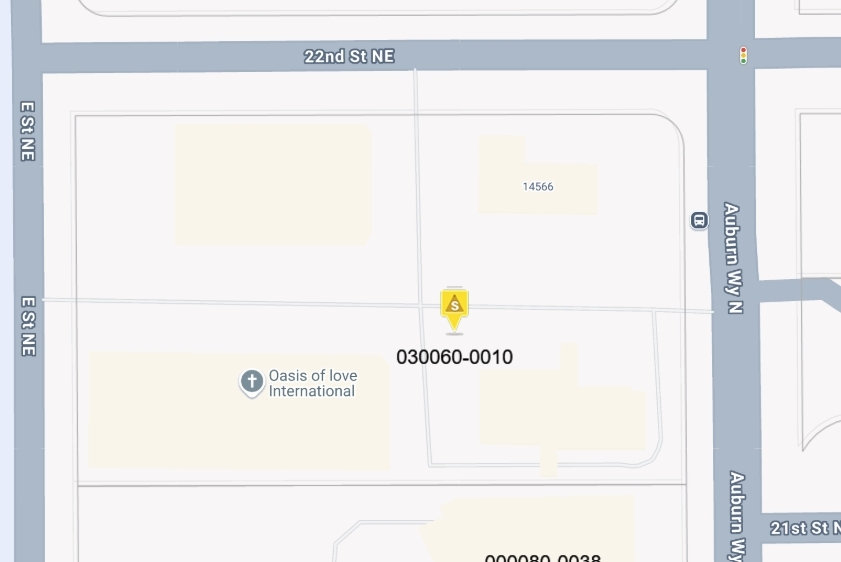 2101 N Auburn Way, Auburn, WA for sale - Plat Map - Image 1 of 1