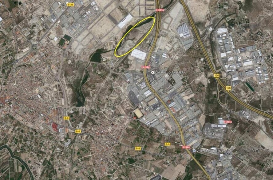 Land in Lorquí, Murcia for sale - Aerial - Image 2 of 2