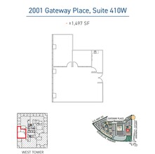 2001 Gateway Pl, San Jose, CA for rent Floor Plan- Image 1 of 1