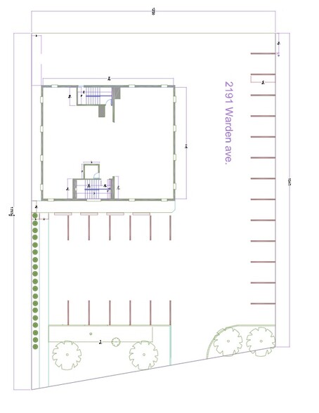 2191 Warden Ave, Toronto, ON for rent - Site Plan - Image 3 of 5