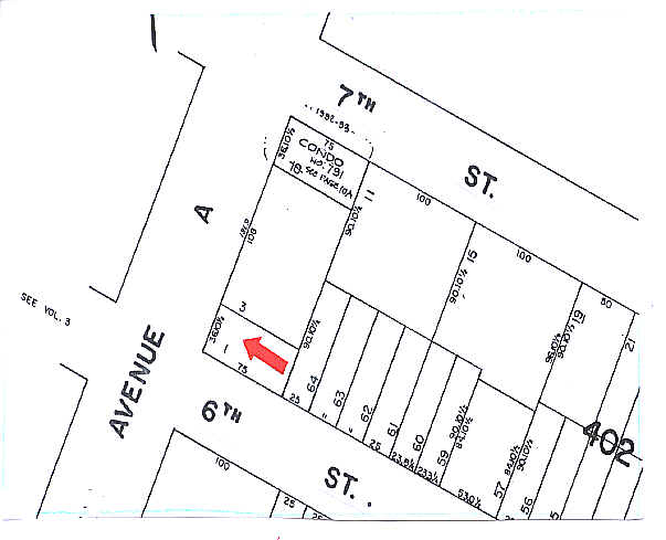 94-96 Avenue A, New York, NY for rent - Plat Map - Image 2 of 33