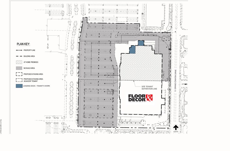 4355 S Grand Canyon Dr, Las Vegas, NV for rent - Site Plan - Image 2 of 3