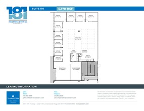 181 Inverness Dr W, Englewood, CO for rent Site Plan- Image 1 of 1