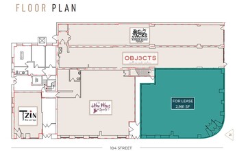 10113 104th St NW, Edmonton, AB for rent Floor Plan- Image 1 of 1