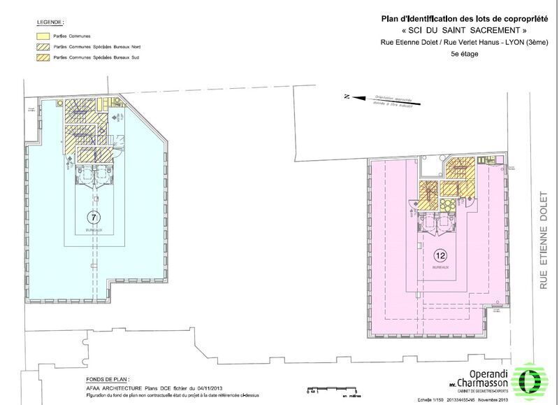 Office in Lyon to rent - Floor Plan - Image 2 of 3