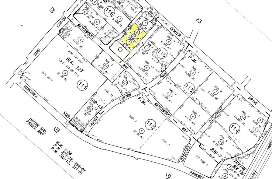 22 Odyssey, Irvine, CA for sale - Plat Map - Image 2 of 9