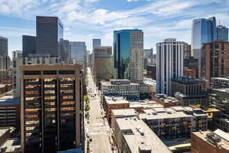 1624 Market St, Denver, CO - aerial  map view