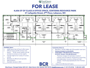 21 Lafayette St, Lebanon, NH for rent Floor Plan- Image 1 of 6