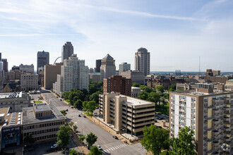 1430 Olive St, Saint Louis, MO - aerial  map view