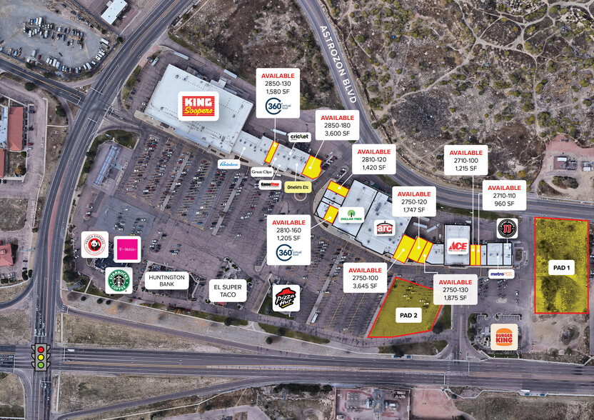 2660 Astrozon Blvd, Colorado Springs, CO for sale - Site Plan - Image 1 of 1