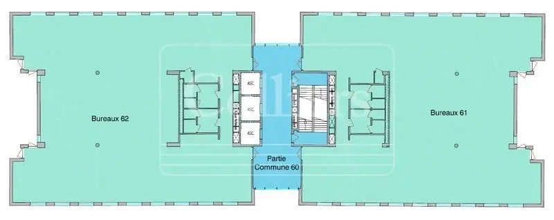 Office in Lyon to rent Floor Plan- Image 1 of 1