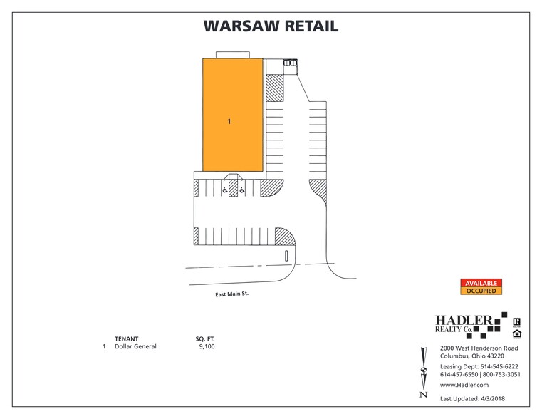 775 Main St, Warsaw, OH for sale - Site Plan - Image 1 of 1