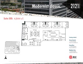 2121 Ponce de Leon Blvd, Coral Gables, FL for rent Site Plan- Image 1 of 1