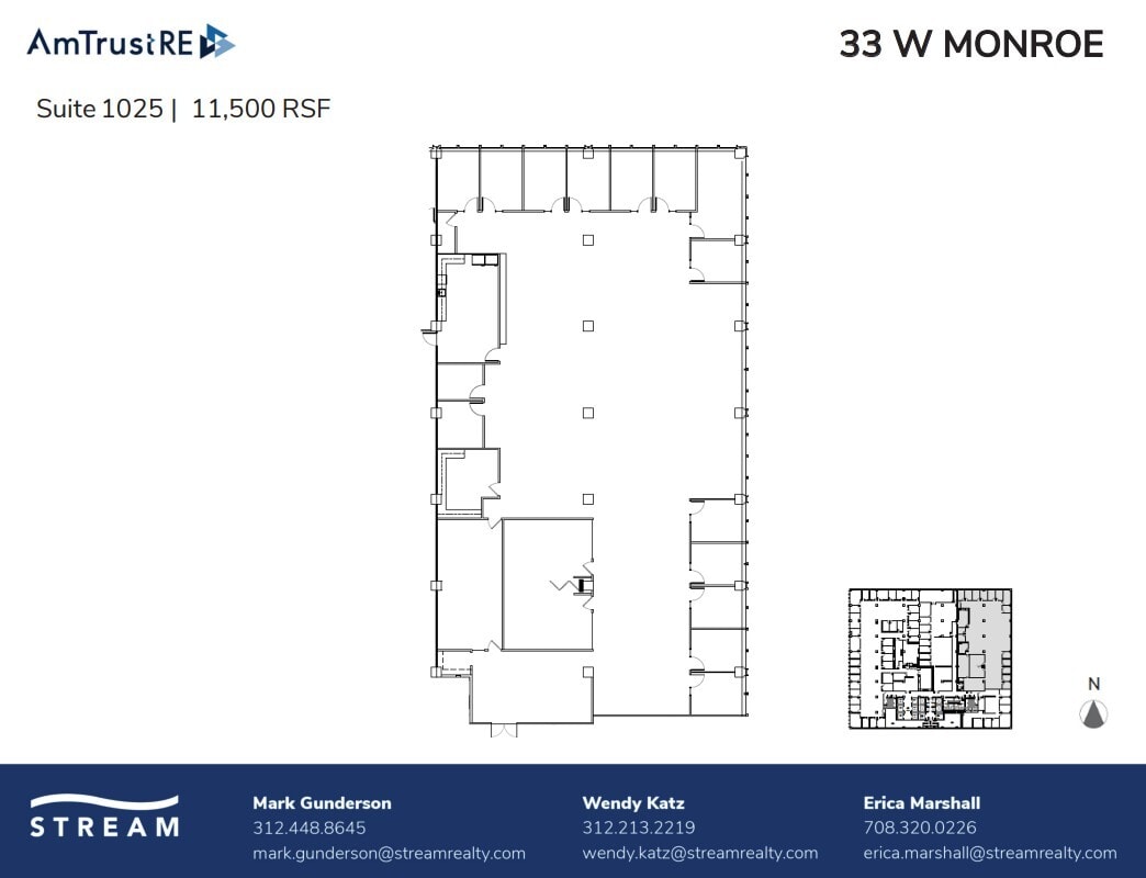 33 W Monroe St, Chicago, IL to rent Floor Plan- Image 1 of 1