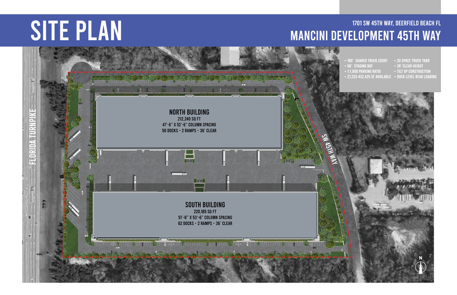 1701 SW 45th Way, Deerfield Beach, FL for rent - Site Plan - Image 2 of 3