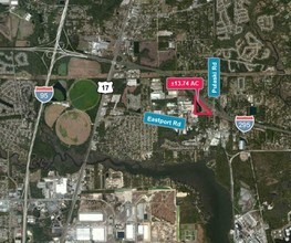 11738 Houle Rd, Jacksonville, FL - aerial  map view