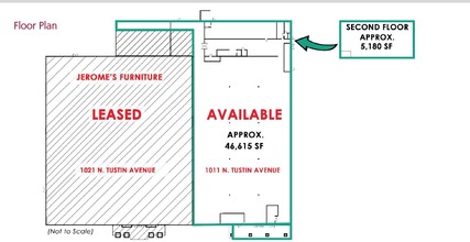 1011-1021 N Tustin Ave, Anaheim, CA for rent Floor Plan- Image 2 of 2