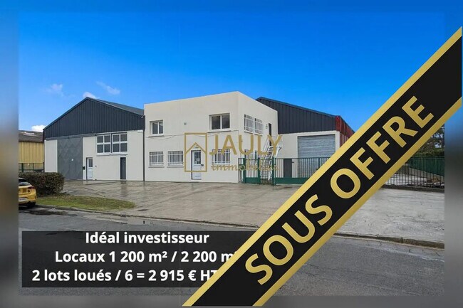 Vente Entrepôt 1 200 m²