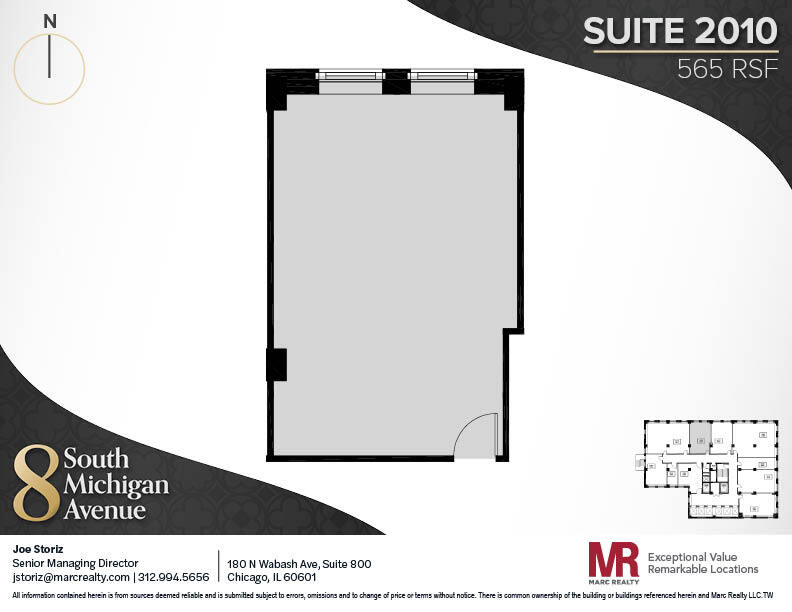 8 S Michigan Ave, Chicago, IL to rent Floor Plan- Image 1 of 1