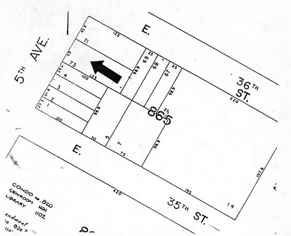 381-383 Fifth Ave, New York, NY for rent - Plat Map - Image 2 of 6