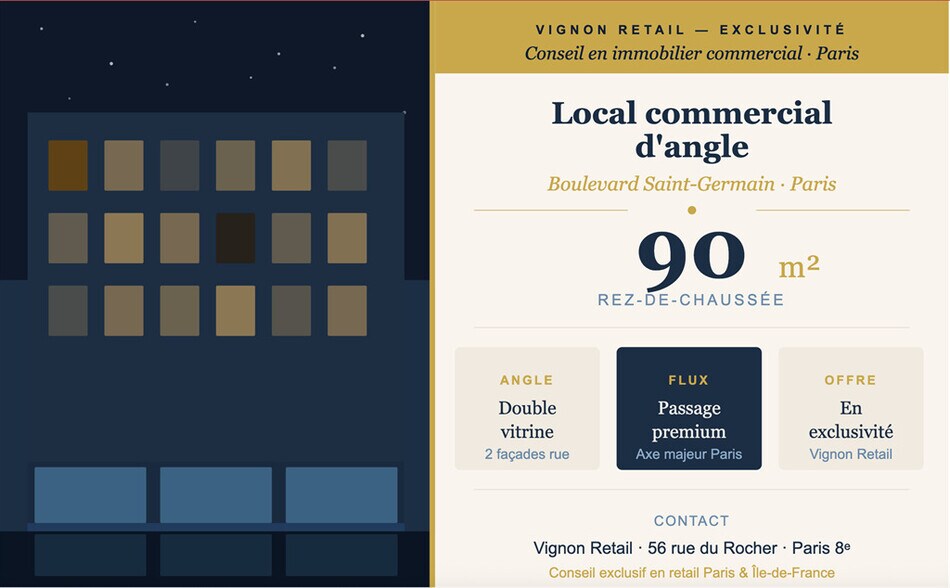 Retail in Paris to rent - Building Photo - Image 1 of 3