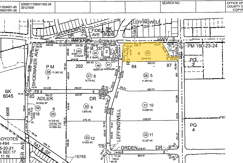 13312 Imperial Hwy, Santa Fe Springs, CA for rent - Plat Map - Image 3 of 3