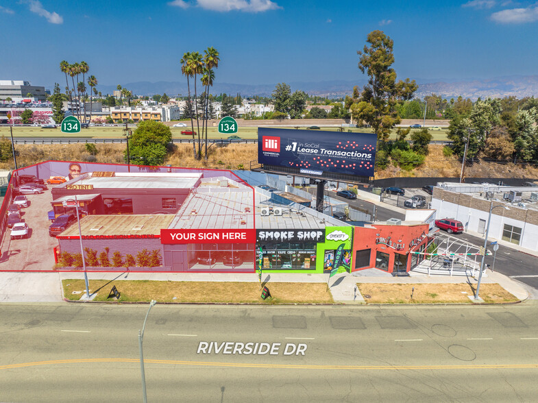 10803-10811 Riverside Dr, North Hollywood, CA for rent - Aerial - Image 2 of 8