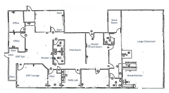 3637 Mission Ave, Carmichael, CA to rent Floor Plan- Image 1 of 3