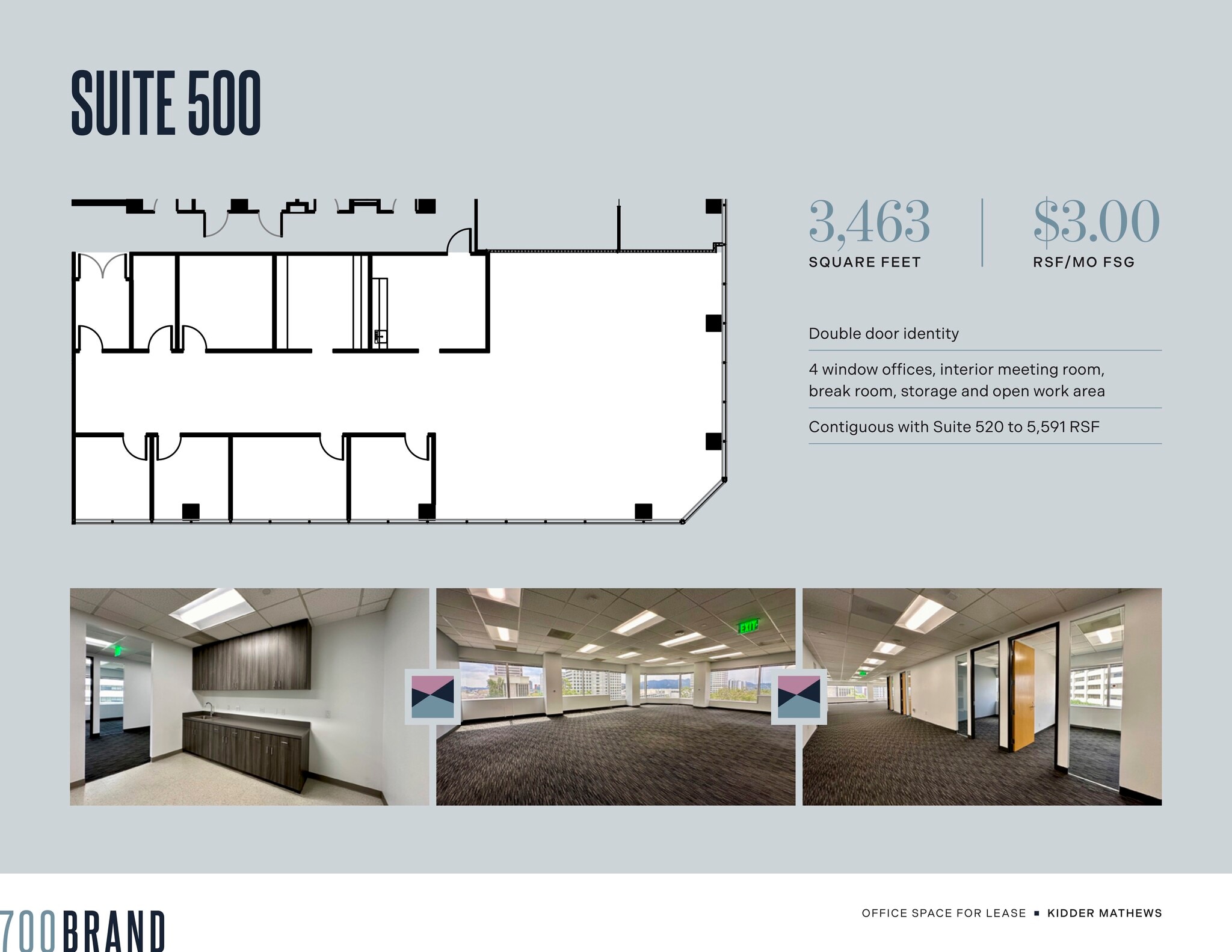700 N Brand Blvd, Glendale, CA to rent Floor Plan- Image 1 of 4