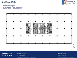 233 N Michigan Ave, Chicago, IL for rent Floor Plan- Image 1 of 1