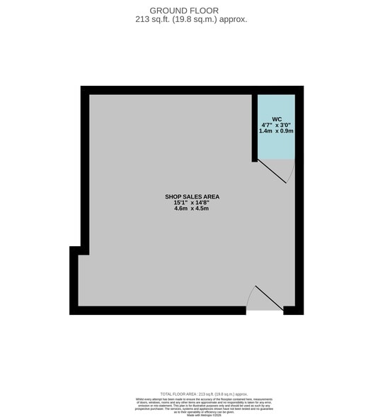 67 Columbia Rd, Bournemouth to rent - Floor Plan - Image 2 of 5