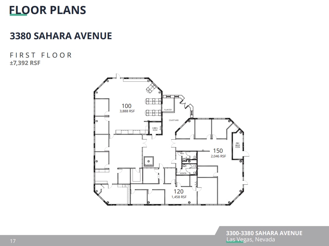 3320 W Sahara Ave, Las Vegas, NV to rent Floor Plan- Image 1 of 1