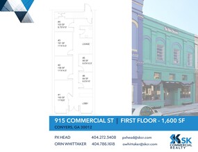 915 Commercial St, Conyers, GA for rent Site Plan- Image 1 of 1