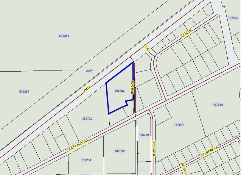 101 MacRae Ln, Kirby, TX for sale - Plat Map - Image 2 of 14