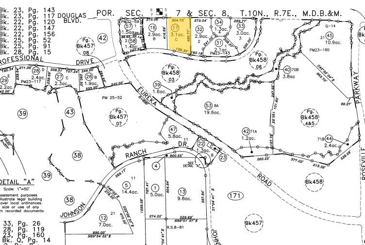 2240 Douglas Blvd, Roseville, CA for rent - Plat Map - Image 2 of 7