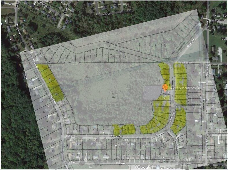 1420 Cherry St, Lake City, PA for rent - Site Plan - Image 2 of 2