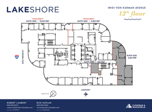 18101 Von Karman Ave, Irvine, CA for rent Floor Plan- Image 1 of 1