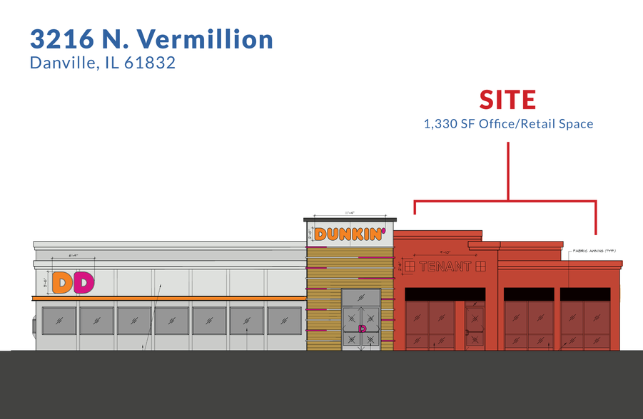 3216 N Vermilion St, Danville, IL for rent - Building Photo - Image 1 of 2