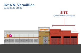 More details for 3216 N Vermilion St, Danville, IL - Retail for Rent