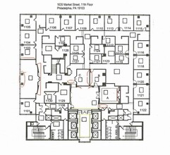 1635 Market St, Philadelphia, PA for rent Site Plan- Image 1 of 1