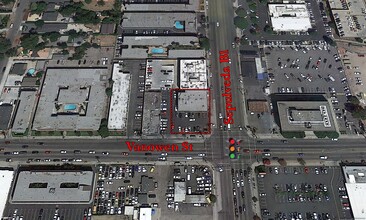 6801-6817 Sepulveda Blvd, Van Nuys, CA - aerial  map view